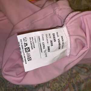 Girls pink jersey Medusa dress